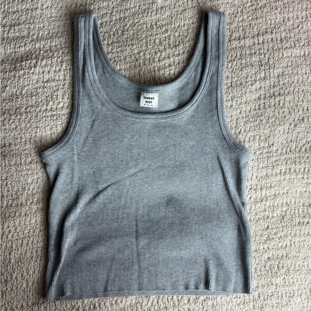 Sunday Best Ribbed Tank